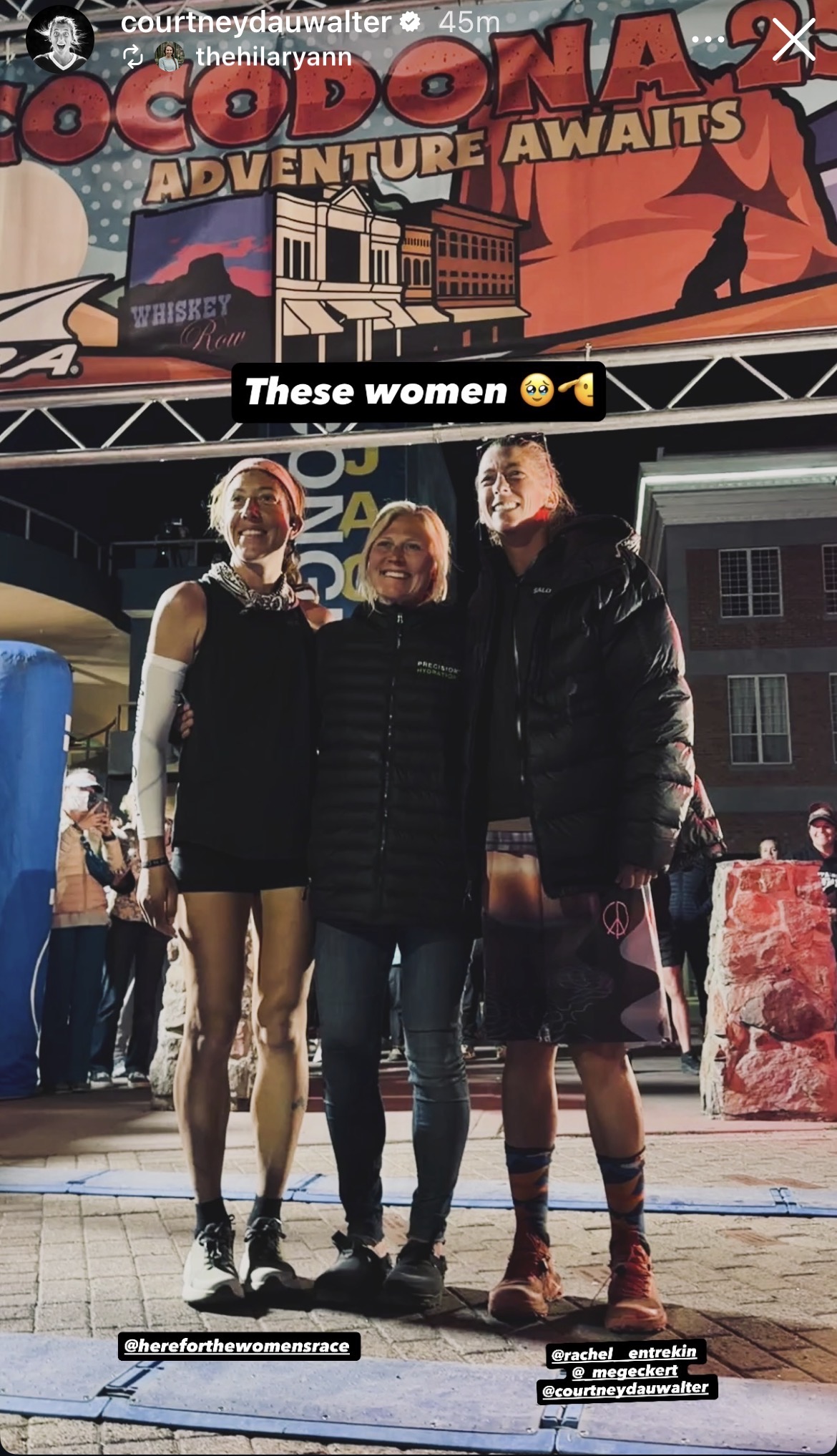 Women Runners Throwing Down at the Cocodona 250